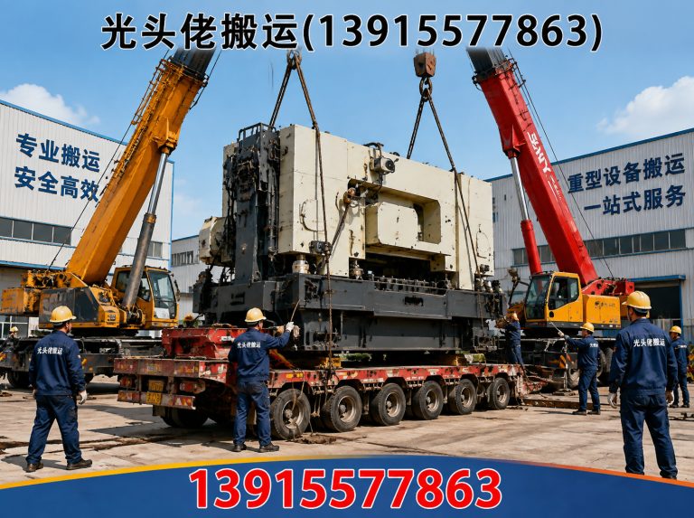 虎丘区设备吊装展示图